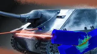 Hetzer is better armored than Tiger | Armor Penetration Simulation