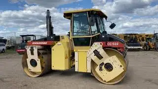 LOT 309 - 2006 Dynapac CC522 Tandem Vibratory Roller