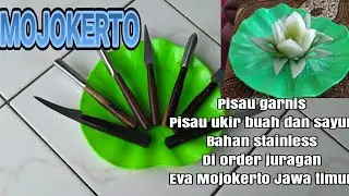 #mojokerto #corona  MOJOKERTO , pisau garnis , pisau ukir buah dan sayur di order bu Eva Mojokerto