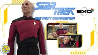 Engage! - Exo-6 Star Trek The Next Generation Captain Jean-Luc Picard Unboxing &