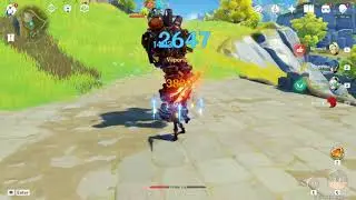 Level 20 Ascension 1 Diluc vs Ruin Guard
