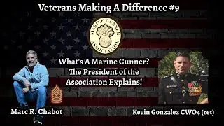 What’s A Marine Gunner? Kevin Gonzalez USMC Ret Shares | Left Right Left Podcast
