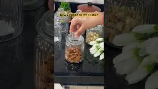 New Kitchen containers 🫙 minivlog | unboxing | kitchen finds #youtubeshorts #shorts #jars #kitchen