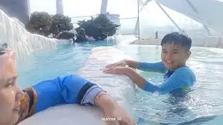 Trip family bersantai di Jacuzzi pool 2025