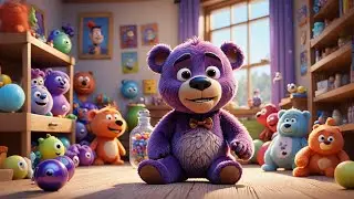 My Teddy Got Stuck in Jelly 🧸🍓 | Funny Story for Kids | Learning & Laughing Together