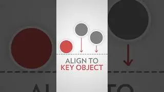 Align to a Key Object (SOLVED!) | Adobe Illustrator #illustrator #tutorial #align #keyobject