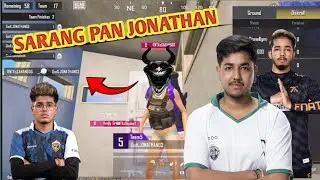 Jonathan Pan By Sarang | Scout Troll Jonathan On live #Jonathan #Scout #Bgmi #troll #tournament