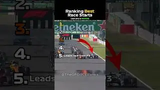 Ranking the Best Race Starts in F1! 🤩