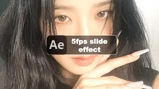 5fps slide after effects