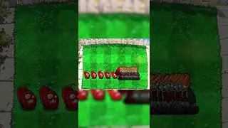 5 Jalapeno Nuts vs 50 Conehead Zombies - Plants vs Zombies #shorts #pvz #viral #hacks