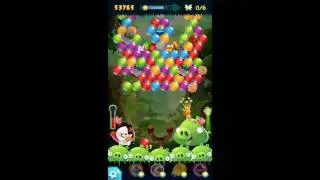 Angry Birds Pop! Level 93 Walkthrough&nbsp;(3 Stars + Gold Feather)