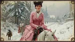 VISUAL POEM  OLD MONEY Victorian Paris Winter ❄️ Classical Violin Music | Focus, Study & Relaxation