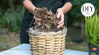 Podzimn&iacute; dekorace ke vchodov&yacute;m dveř&iacute;m + př&iacute;rodn&iacute; ozdoby | DIY