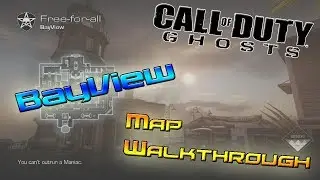 Bayview || CoD Ghosts || Onslaught DLC Map Pack Walkthrough/Tour/Layout
