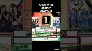 AHOF Wins against AESPA! 😮 #kpop #ahof