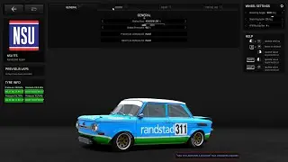 For SERG FIRST =) RaceRoom Racing (Lakeview Hillclimb) leaderboard on NSU TTS Cup - 4.23.113s +SETUP