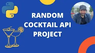 How to Use API in Python for beginners: Random Cocktail Project
