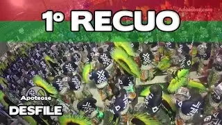 Bateria Grande Rio 2017 Ao Vivo - 1&ordm; Recuo - Desfile - #AoVivo17