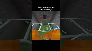 Minecraft revenge on baby zombie......#minecraft