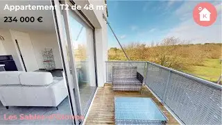 Appartement T2 r&eacute;cent avec balcon et parking &ndash; Les Sables-d&rsquo;Olonne