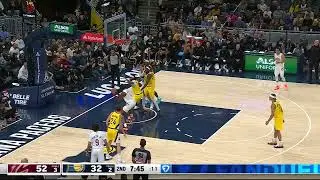 Isaiah Jackson sends the shot away