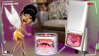 Bath & Body Works Candle Review: PINK FAIRY GUMDROP (Holiday Scent)