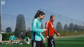 Ready for Wolfsburg - Behind the scenes at London Colney! 🎬 | Arsenal Women