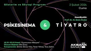Psikesinema ve Tiyatro: Emine Zinnur Kılı&ccedil;, Taner Yılmaz, Tun&ccedil; Şahin