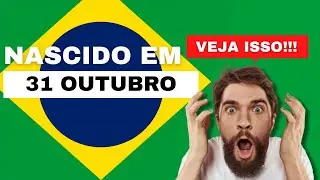 Nascido em 31 de outubro | Este &eacute; o SEGREDO DE VOC&Ecirc; | Feliz anivers&aacute;rio