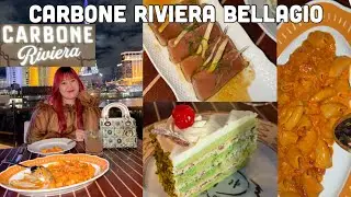Обзор ресторана Carbone Riviera Bellagio Las Vegas🍝🇮🇹🚤