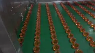 Candle filling line