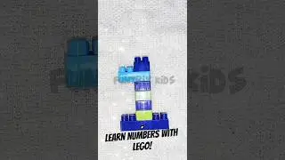 Building Number 1 from LEGO #legoforkids #lego #legonumber #fypシ #shortvideo #short #satisfying