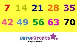 Skip Counting by 7s Song