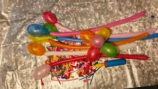 Oddly Satisfying ASMR Balloon Flower Making 🌸 Colorful & Relaxing
