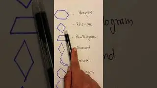 2D shapes #oldstylelearning #english #shapes #learnwith #shapesinmath