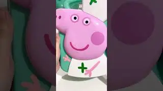 ASMR Unboxing Peppa Pig doctor set #toys #peppapig #asmrunboxing #asmr #relaxing #fyp #doctor