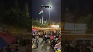 Police Bazar Before & After #shillong #policebazar #meghalaya
