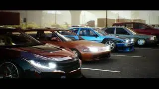 Slow Cruising | Car Cinematics | Rollers   Clean Stance Car Show