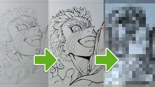 Demon Slayer - Akaza #manga #demonslayer #akaza