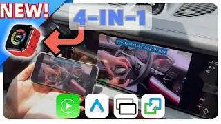 How to Use Wireless Screen Mirroring in Your Car to Watch Videos ｜ OneTouch Official Demo