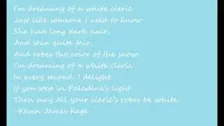 I'm Dreaming of a White Cleric A Cappella PARODY (Dragonlance)
