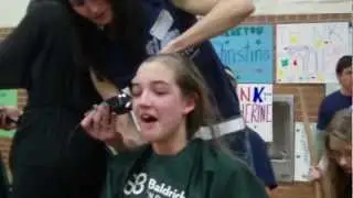St. Baldrick's shaves for Emily & Harrison