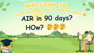 CA Final 90-Day Study Plan | Both Groups & Single Group Strategy | With Revisions & Buffer Days