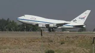 NASA Boeing 747SP-21 N747NA  NASA747 From KPMD