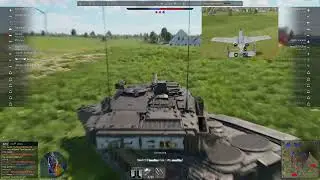 War Thunder || Leopard 2a7V DM53 vs A-10A Flickshot ( For Thunder Show )