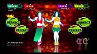 Just Dance 3 Beautiful Liar 5 Stars 4 players