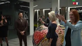 RUSA RADIO MIAMi.  REPORT FROM CO JEWlRS EVENT. Reporter Yulia Rydler