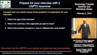 A Patent Application Case History: A USPTO Interview