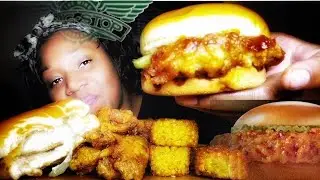 wingstop New Chicken sandwich @wingstop #wingstop #chickensandwich #food #contentcreator #content