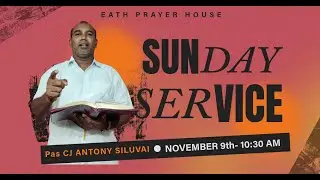 🔴LIVE | SUNDAY SERVICE ||Worship & Message by Pas.Antony Siluvai||EPH|#eathprayerhouse #wordofgod